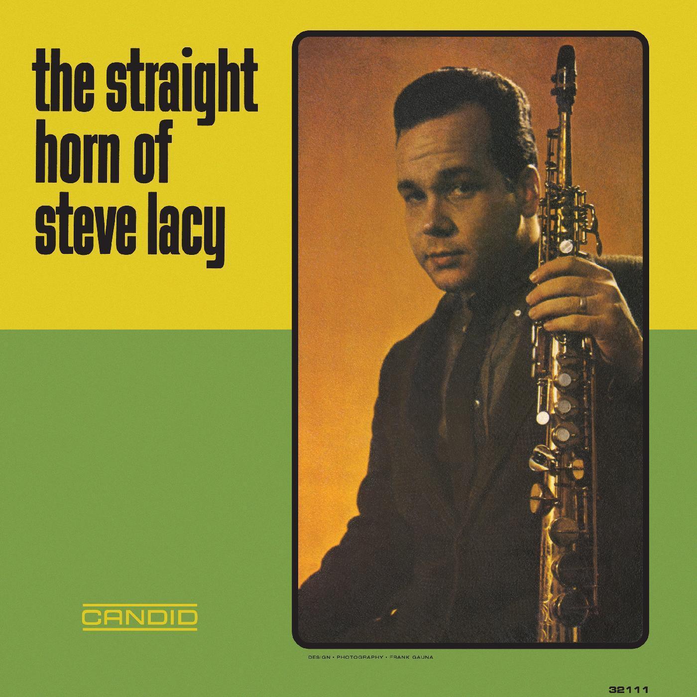 Steve Lacy - The Straight Horn Of Steve Lacy Vinyl LP 180g Vinyl, Tip On Style Jacket