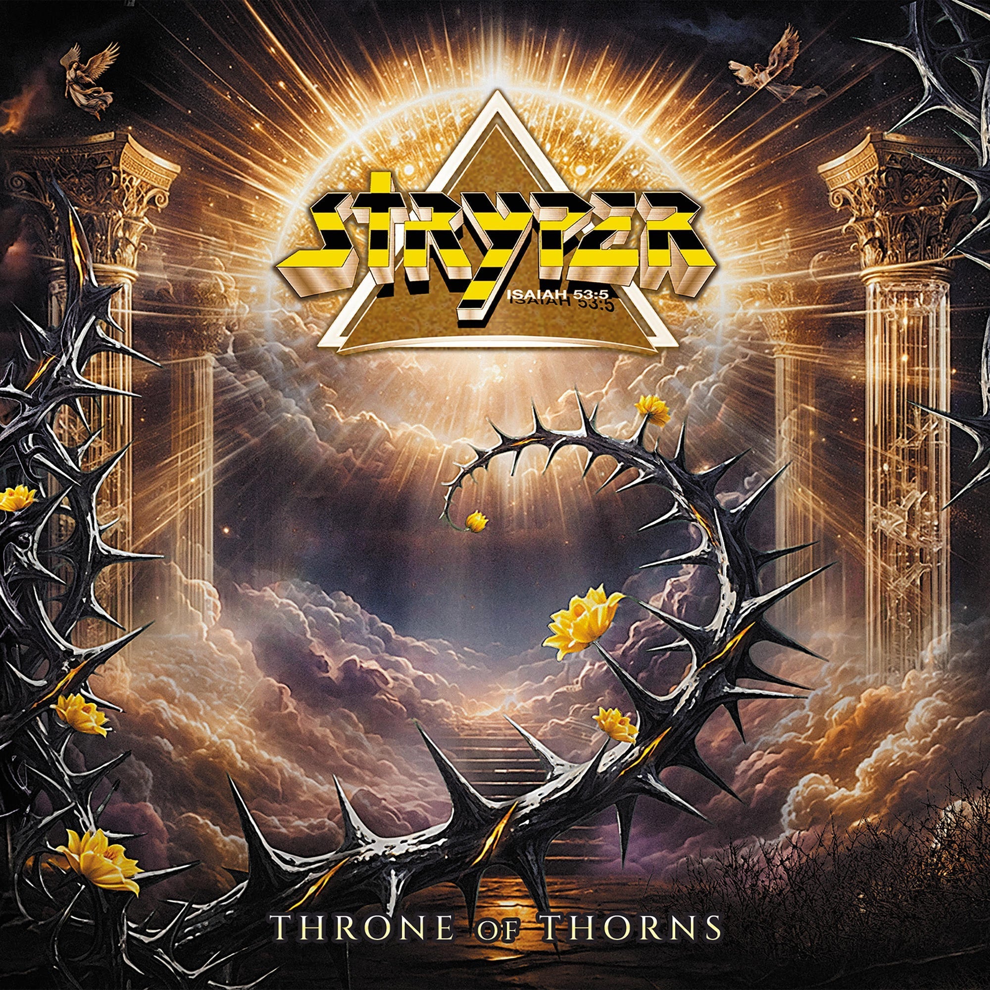 Stryper - Throne Of Thorns [Black Vinyl] Vinyl