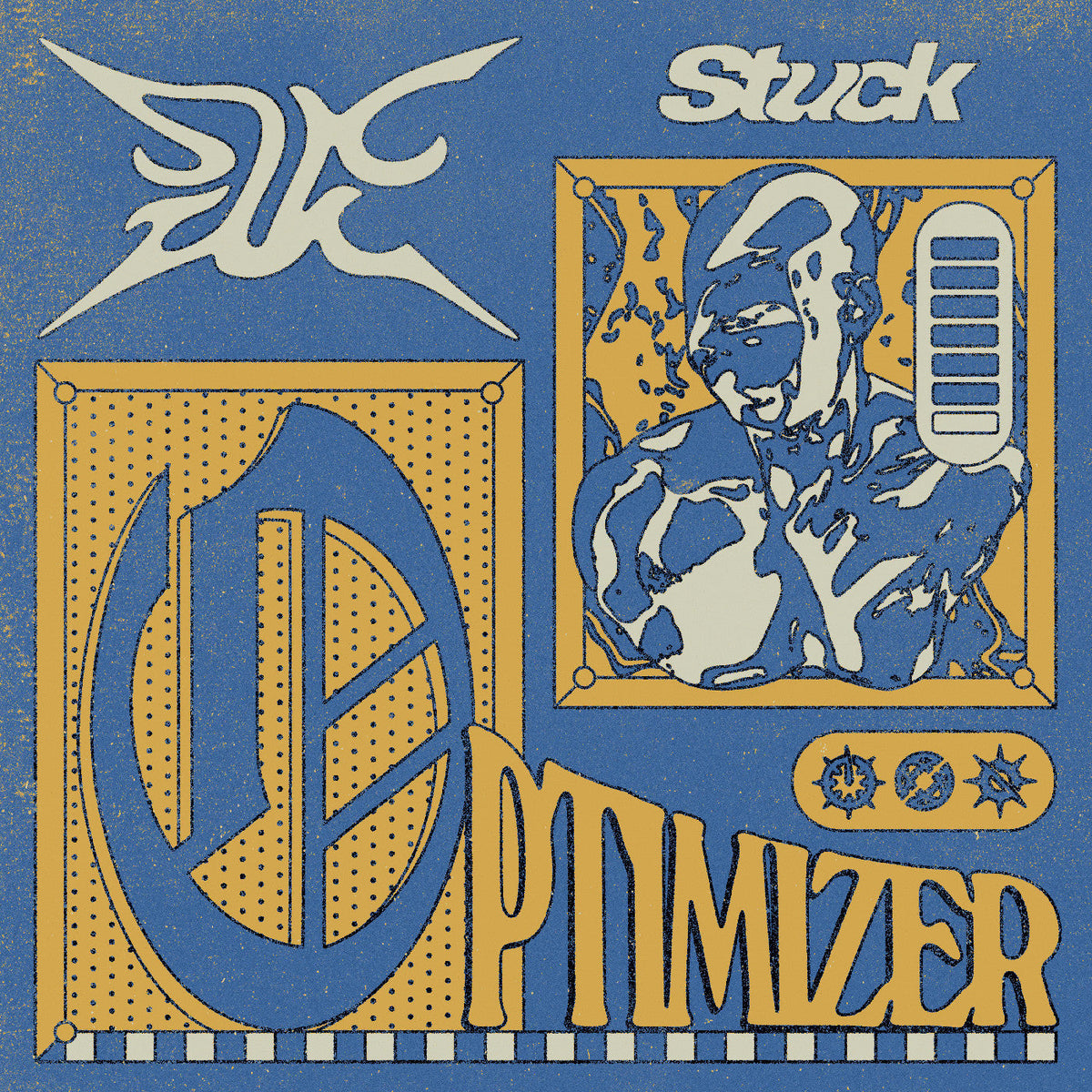 Stuck - Optimizer (Royal Blue Vinyl) Vinyl