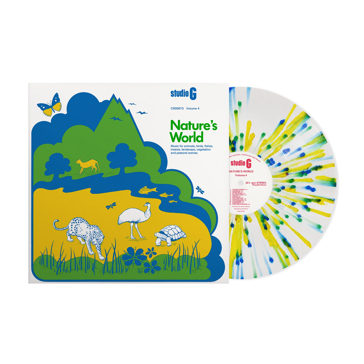 Studio G - Nature'S World (Jazz Dispensary Series) [Multicolor Splatter LP] Vinyl