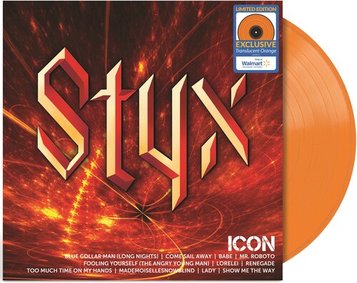 Styx - Icon (Limited Edition, Translucent Orange Vinyl) Vinyl