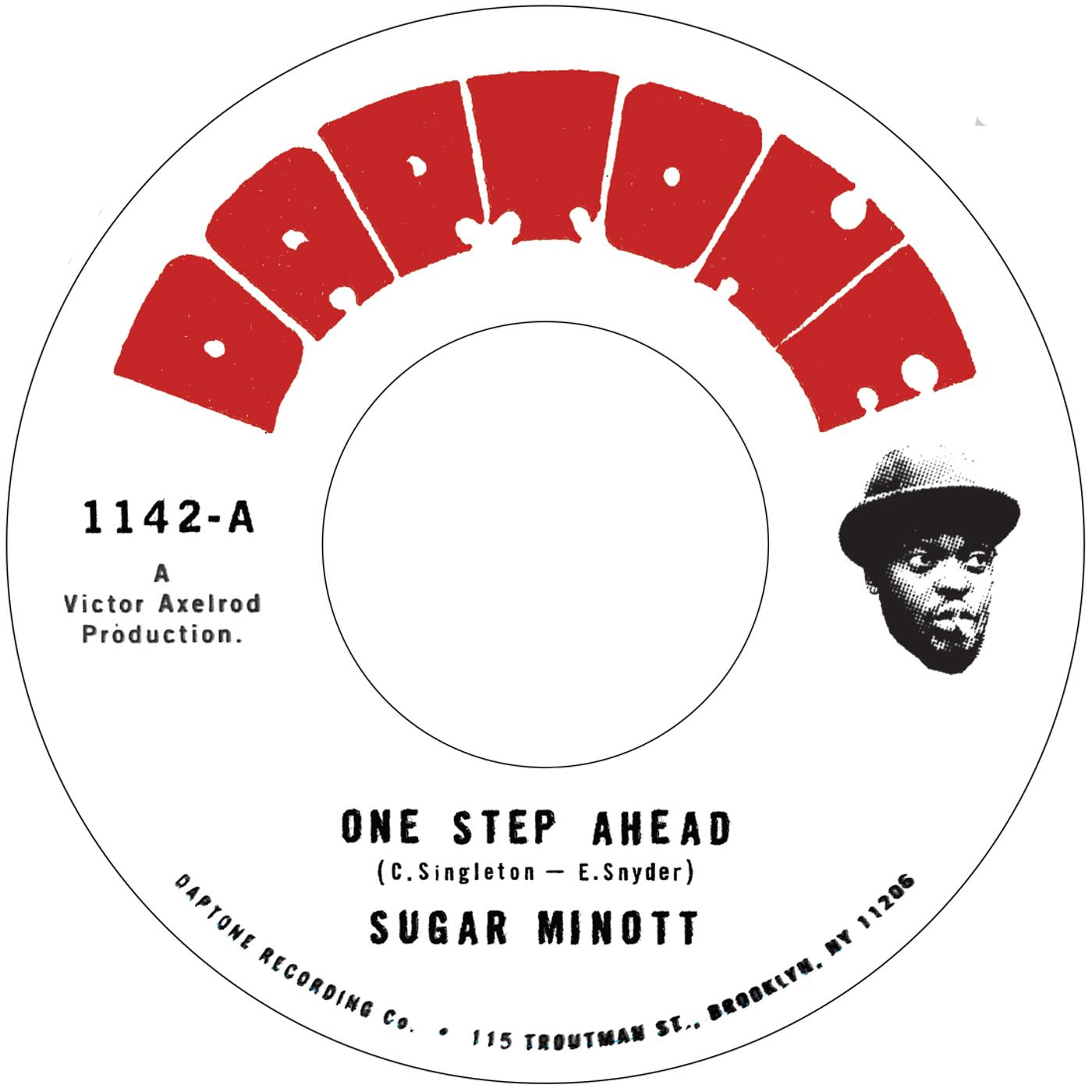 Sugar Minott - One Step Ahead b/w Instrumental Vinyl 7"
