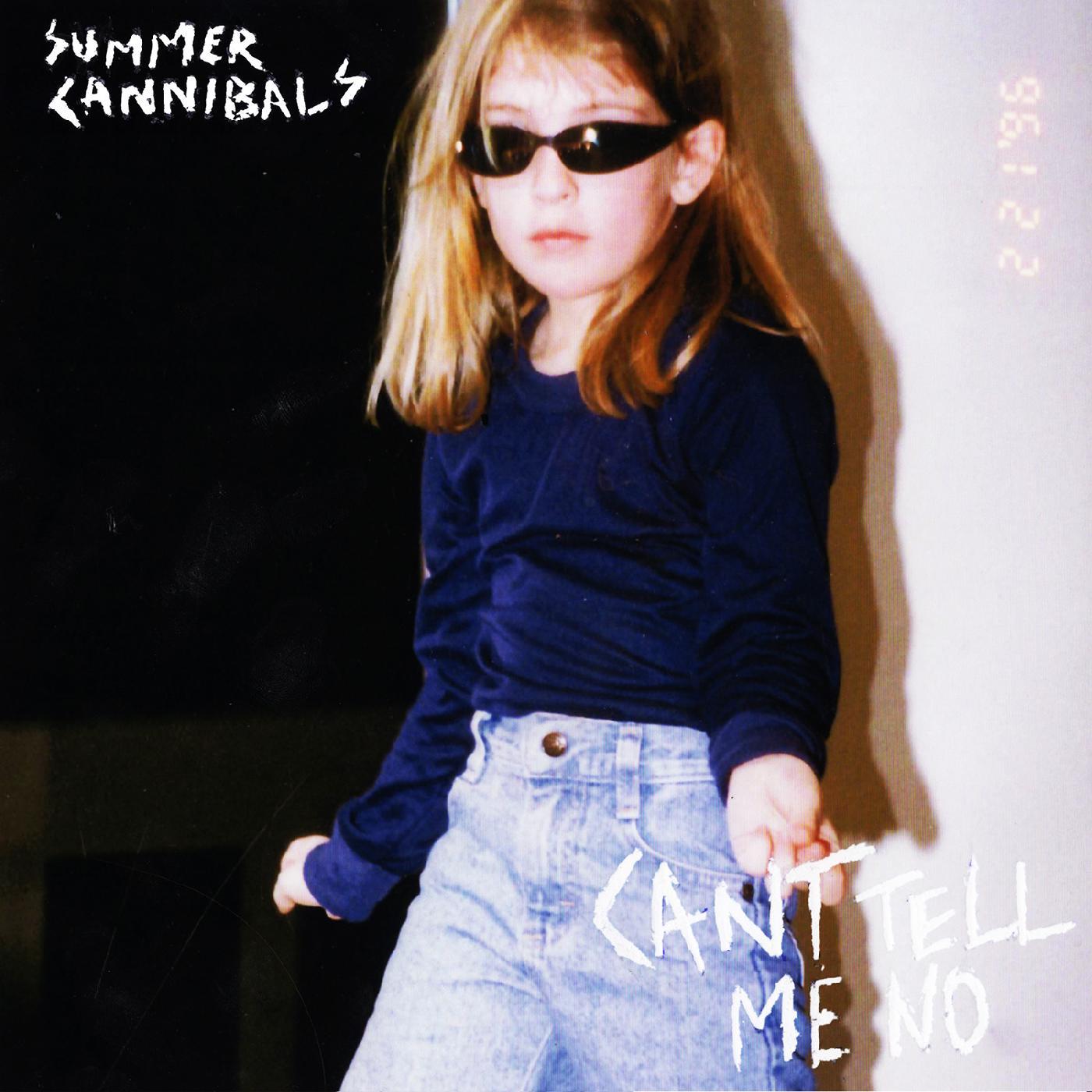 Summer Cannibals - Can’t Tell Me No (BLACK & WHITE SWIRL VINYL) Vinyl LP [w/ download card]