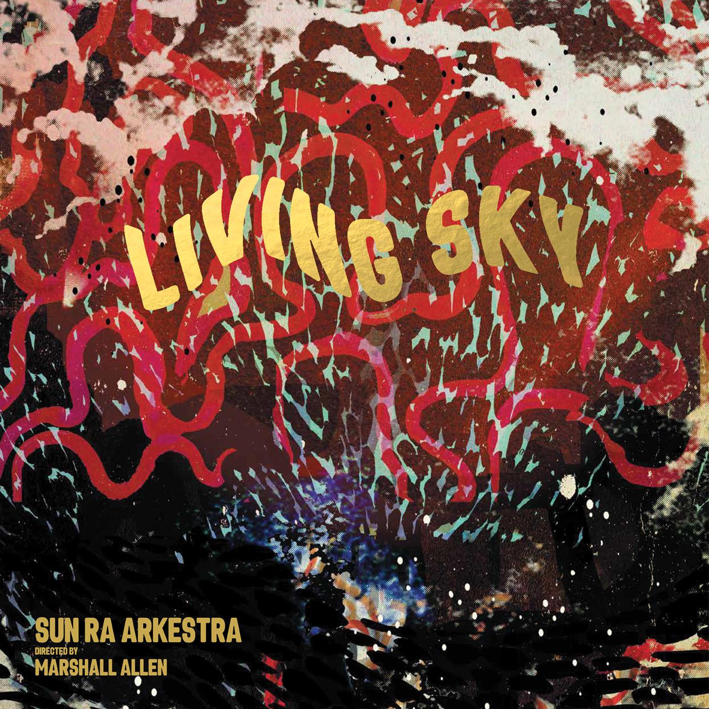 Sun Ra Arkestra - Living Sky Vinyl 2LP 180g Vinyl, OBI Strip