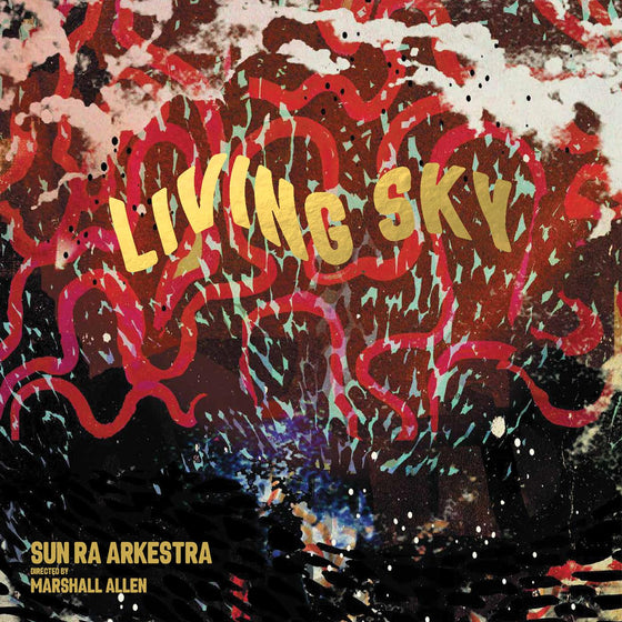 Sun Ra Arkestra - Living Sky Vinyl 2LP 180g Vinyl, OBI Strip