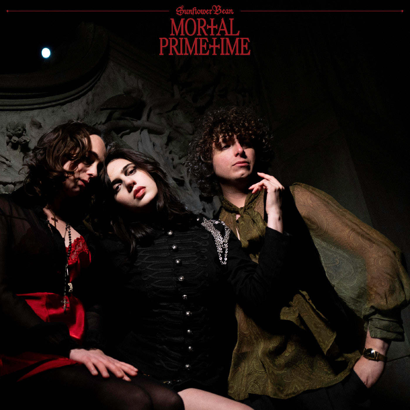 Sunflower Bean - Mortal Primetime (Indie Exclusive Transparent Red Vinyl) Vinyl