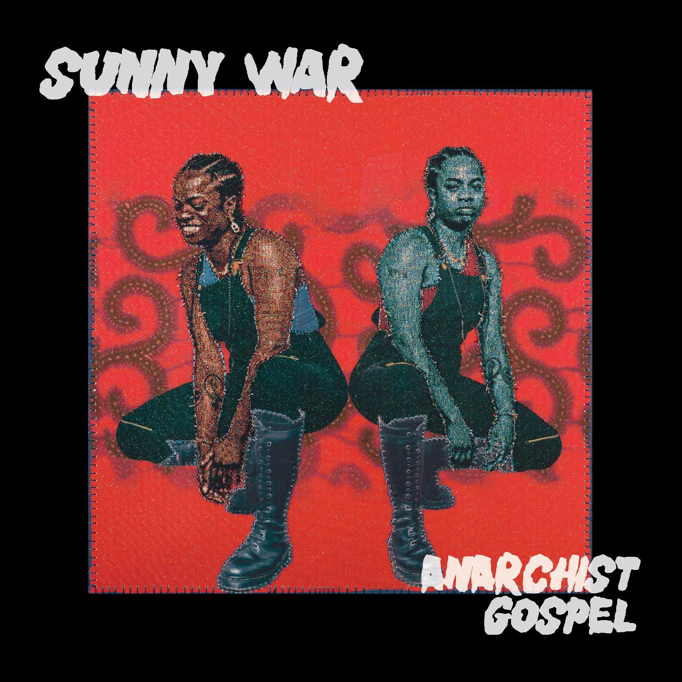 Sunny War - Anarchist Gospel (PURPLE, GREEN & GOLD MARBLE VINYL) Vinyl LP Green, Purple & Gold Marble Vinyl, Jacket, Marketing Sticker