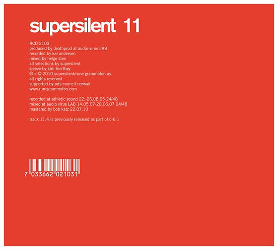 SUPERSILENT - 11 CD