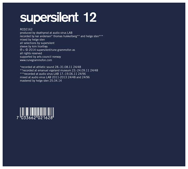 SUPERSILENT - 12 CD CD