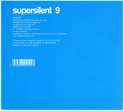SUPERSILENT - 9 CD CD