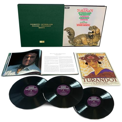 Sutherland/Caballe/Pavarotti/London Philharmonic - Puccini: Turnadot [3Lp] Vinyl