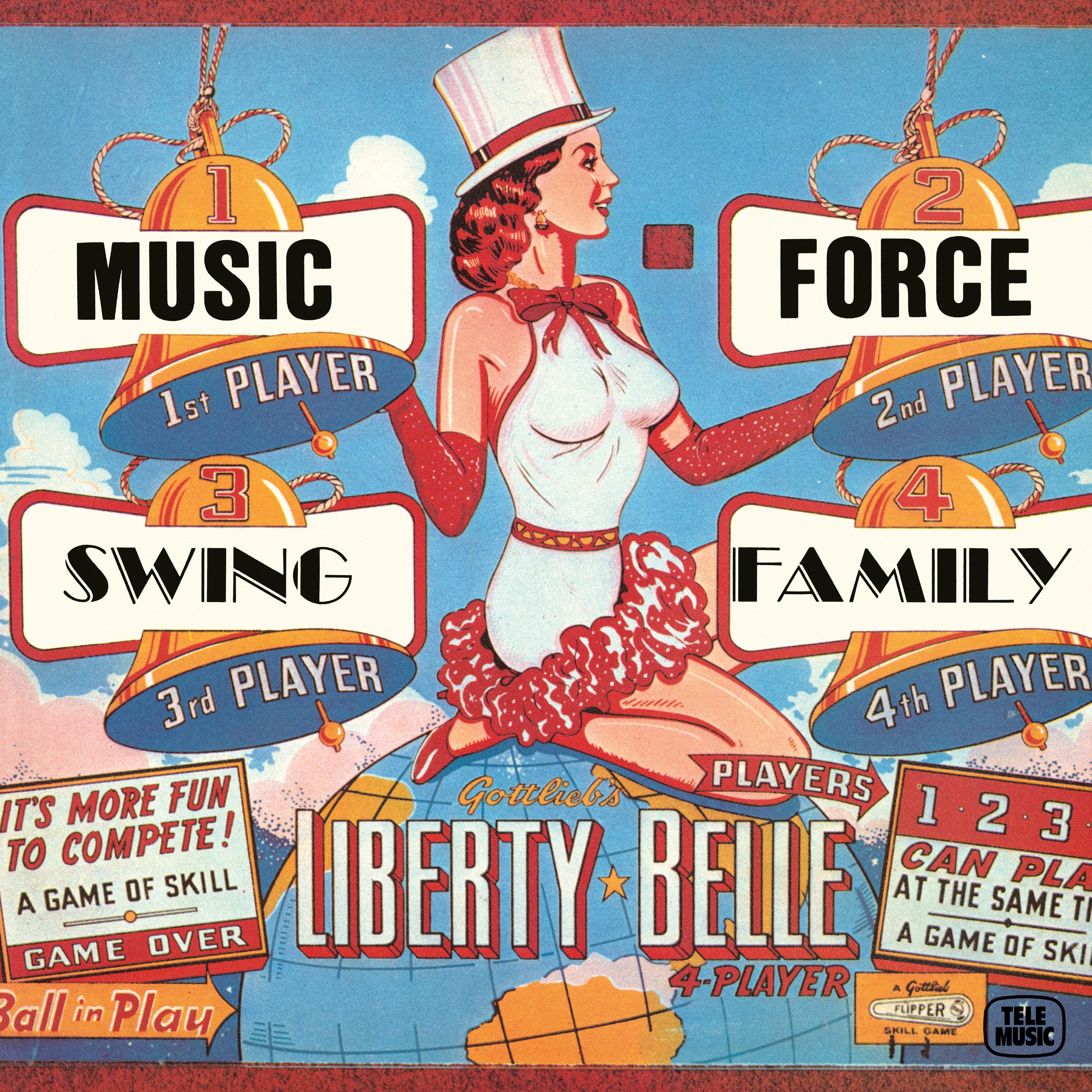 SWING FAMILY - Music Force Vinyl LP Black