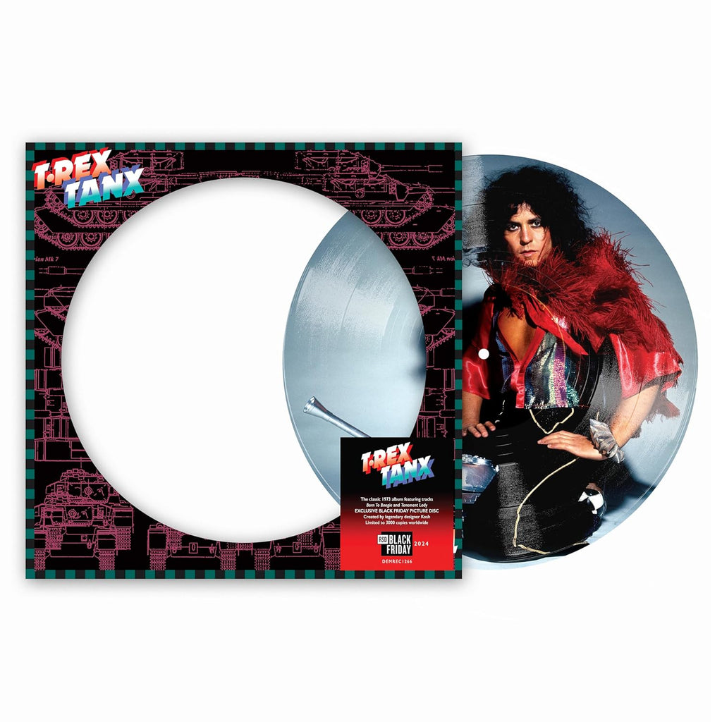 T. Rex - Tanx (Limited Edition, Picture Disc Vinyl) (Black Friday 2024) Vinyl