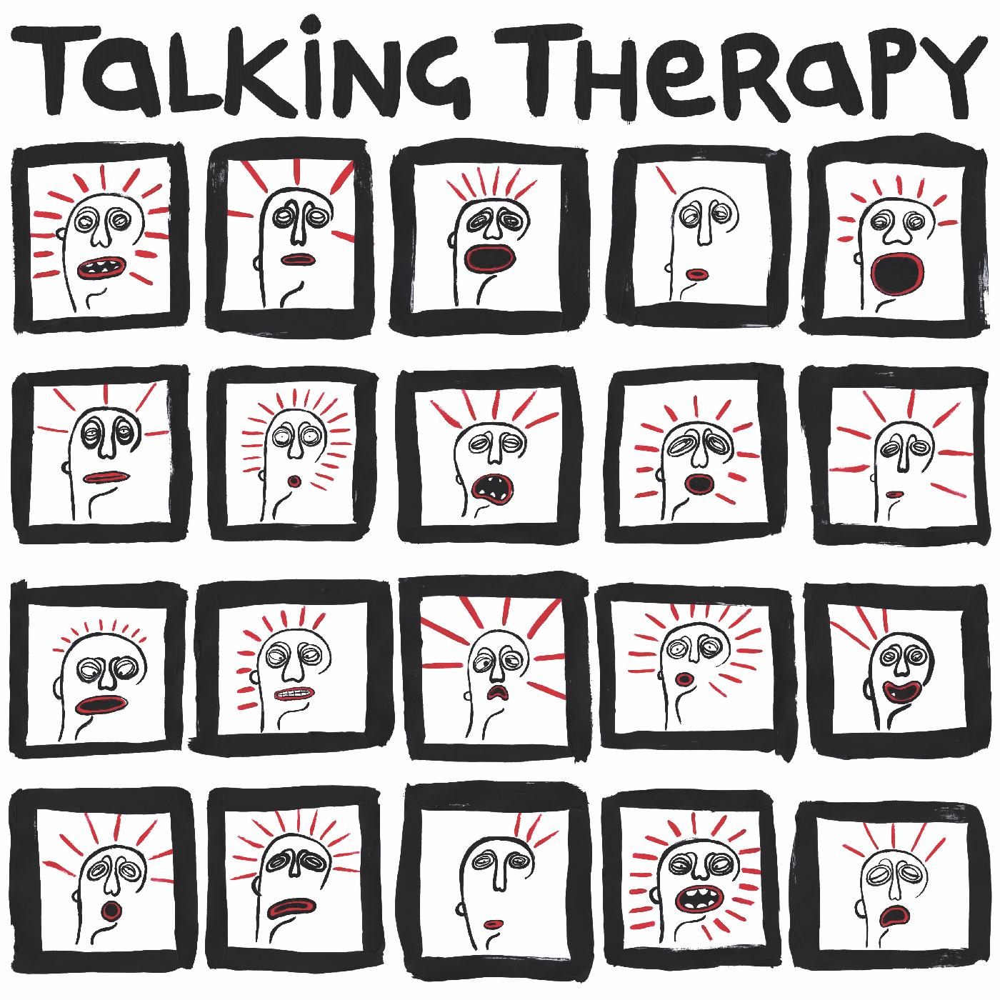 Talking Therapy Ensemble - Talking Therapy Vinyl LP Black Vinyl, printed inner-sleeve.