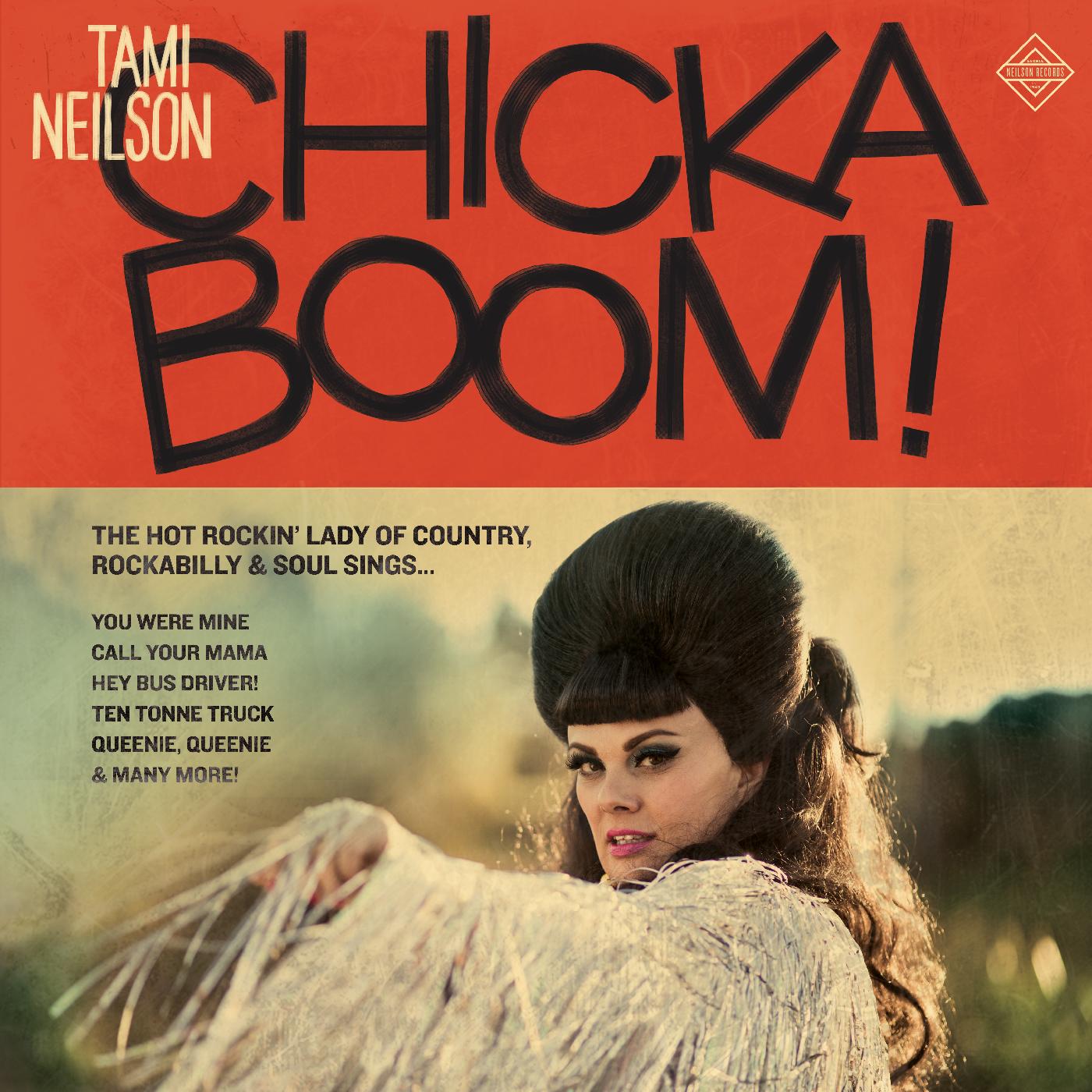 Tami Neilson - CHICKABOOM! (CRYSTAL BALL CLEAR VINYL) Vinyl LP Second pressing - on "Crystal Ball" clear vinyl, with marketing sticker on front cover