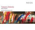 TATSIANA ZELIANKO - Piano Works CD CD