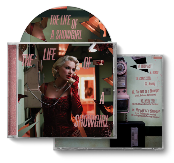 Taylor Swift - The Life Of A Showgirl [Dressing Room Rehearsal Version] CD