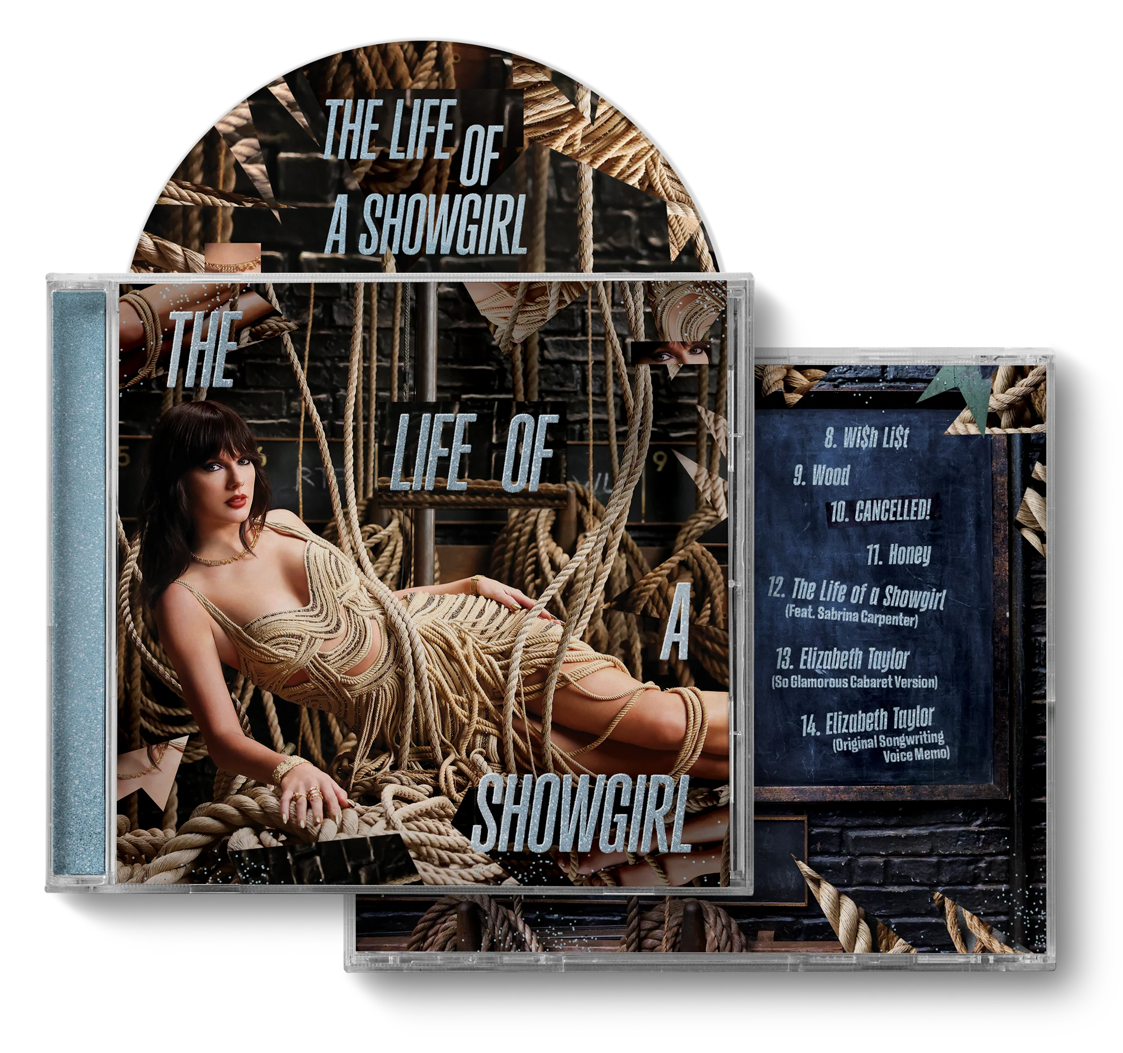 Taylor Swift - The Life Of A Showgirl [So Glamorous Cabaret Version] CD