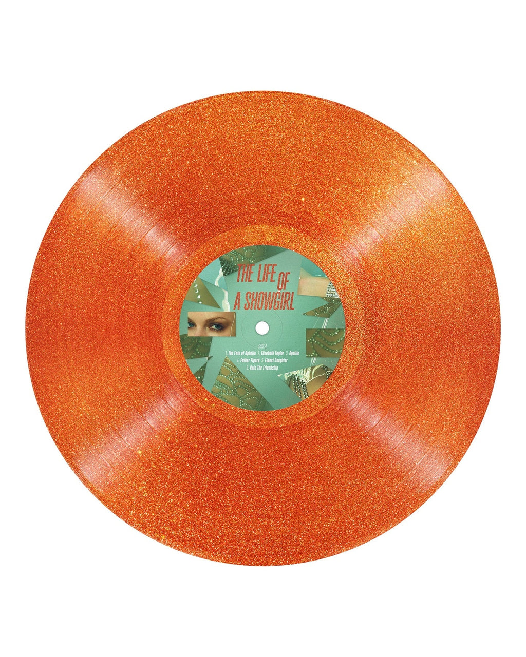 Taylor Swift - The Life Of A Showgirl [Sweat And Vanilla Perfume Portofino Orange Glitter Vinyl] Vinyl