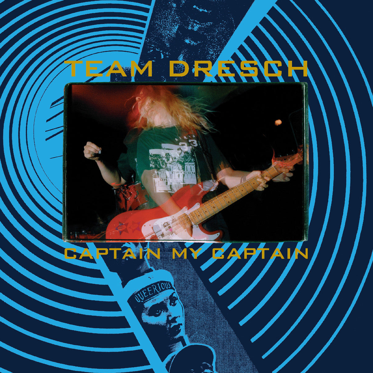 Team Dresch - Captain My Captain [Bass Guitar Red Vinyl] Vinyl