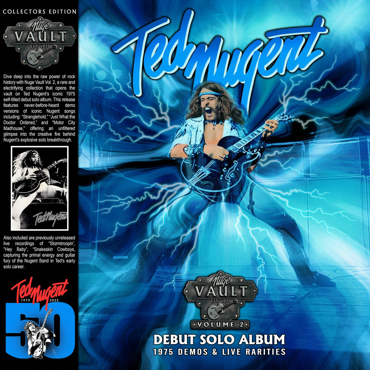 Ted Nugent - Nuge Vault Vol 2: 1975 Demos & Live Rarites Vinyl
