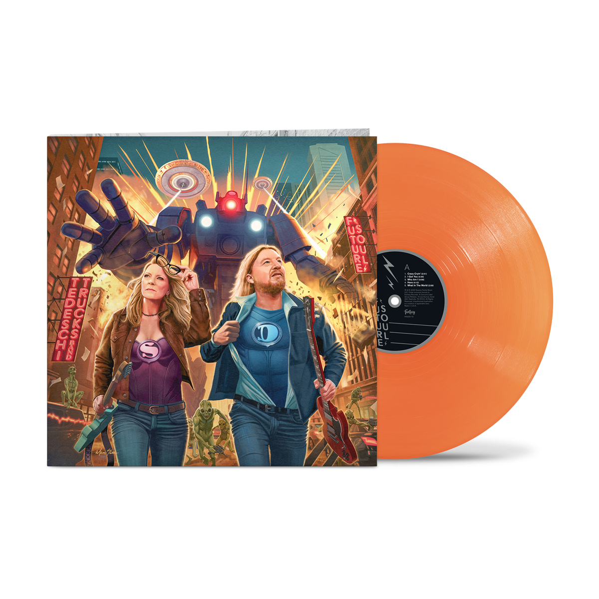 Tedeschi Trucks Band - Future Soul (Limited, Indie Exclusive) [180G Orange Crush LP] Vinyl