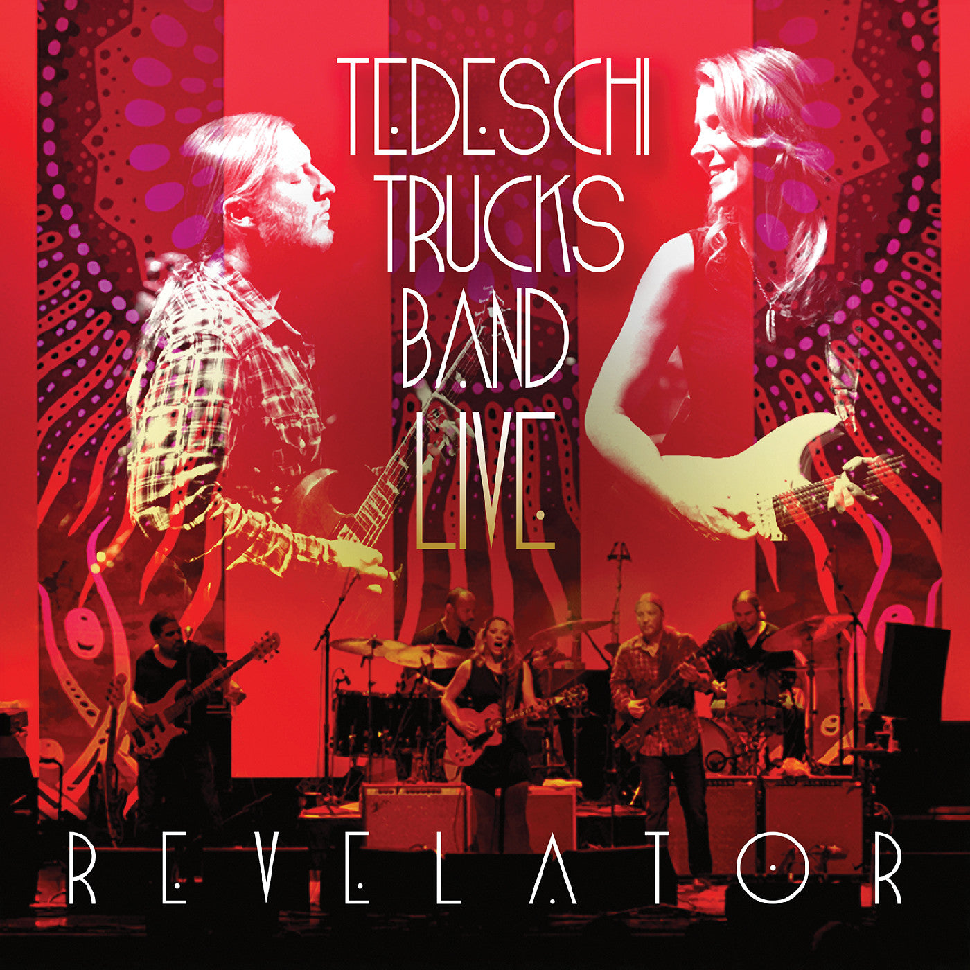 Tedeschi Trucks Band - Live Revelator (Fire Orange With Black Swirl Vinyl) Vinyl