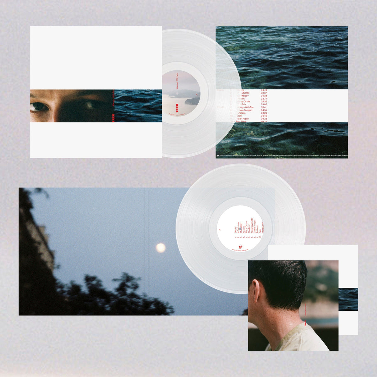 Teed - Always With Me [Indie Exclusive Limited Clear Vinyl] Vinyl