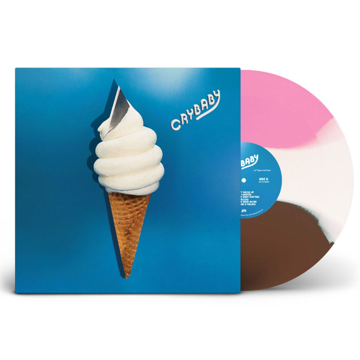 Tegan and Sara - Crybaby (Limited Edition, Neapolitan Colored Vinyl) (Gatefold LP Jacket) Vinyl LP Neapolitan Color Vinyl, Gatefold Jacket, Printed inner sleeve, Insert
