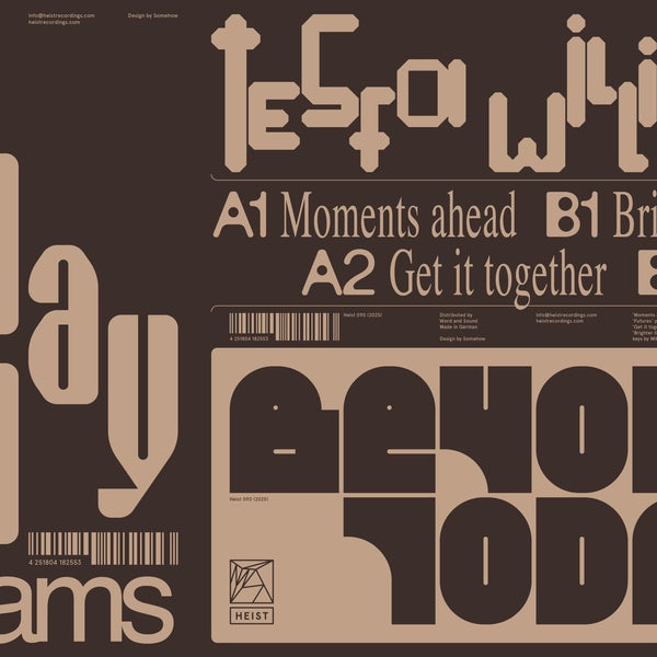 Tesfa Williams - Beyond Today Ep Vinyl 12"