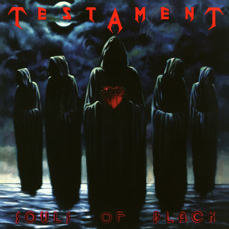 Testament - Souls Of Black (1LP Sleeve) [Red Black Splatter] Vinyl
