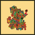 Thandi with Carlos NiÒo Ntuli - Rainbow Revisited ("POT OF GOLD" VINYL) Vinyl LP Limited Edition "Pot Of Gold" Vinyl, IARC OBI Strip, Insert Sheet, Dome-pattern Innersleeve