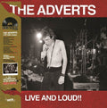 The Adverts - Live And Loud!! Vinyl LP
