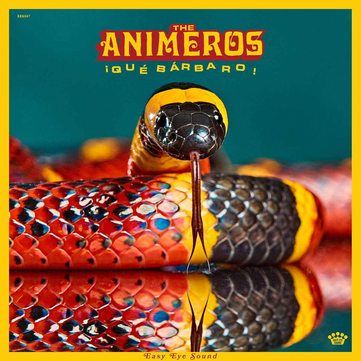 The Animeros - Que Barbaro [Eco-Mix Orange LP] Vinyl