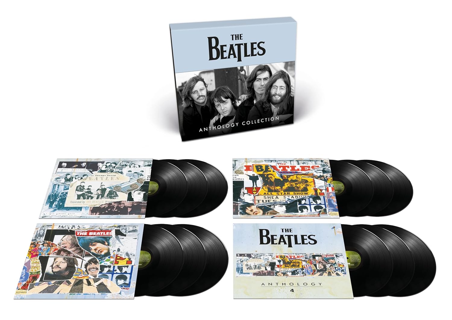 The Beatles - Anthology Collection (2025 Edition) (Boxed Set, Bonus Tracks, 180 Gram Vinyl, Remastered, Remixes) (12 Lp's) Vinyl