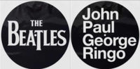 The Beatles - John George Paul Ringo (Slipmat) Slipmat