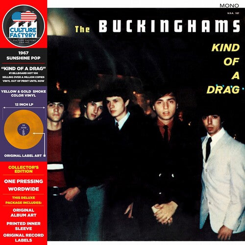 The Buckinghams - Kind of a Drag (Colored Vinyl, Yellow & Gold) Vinyl