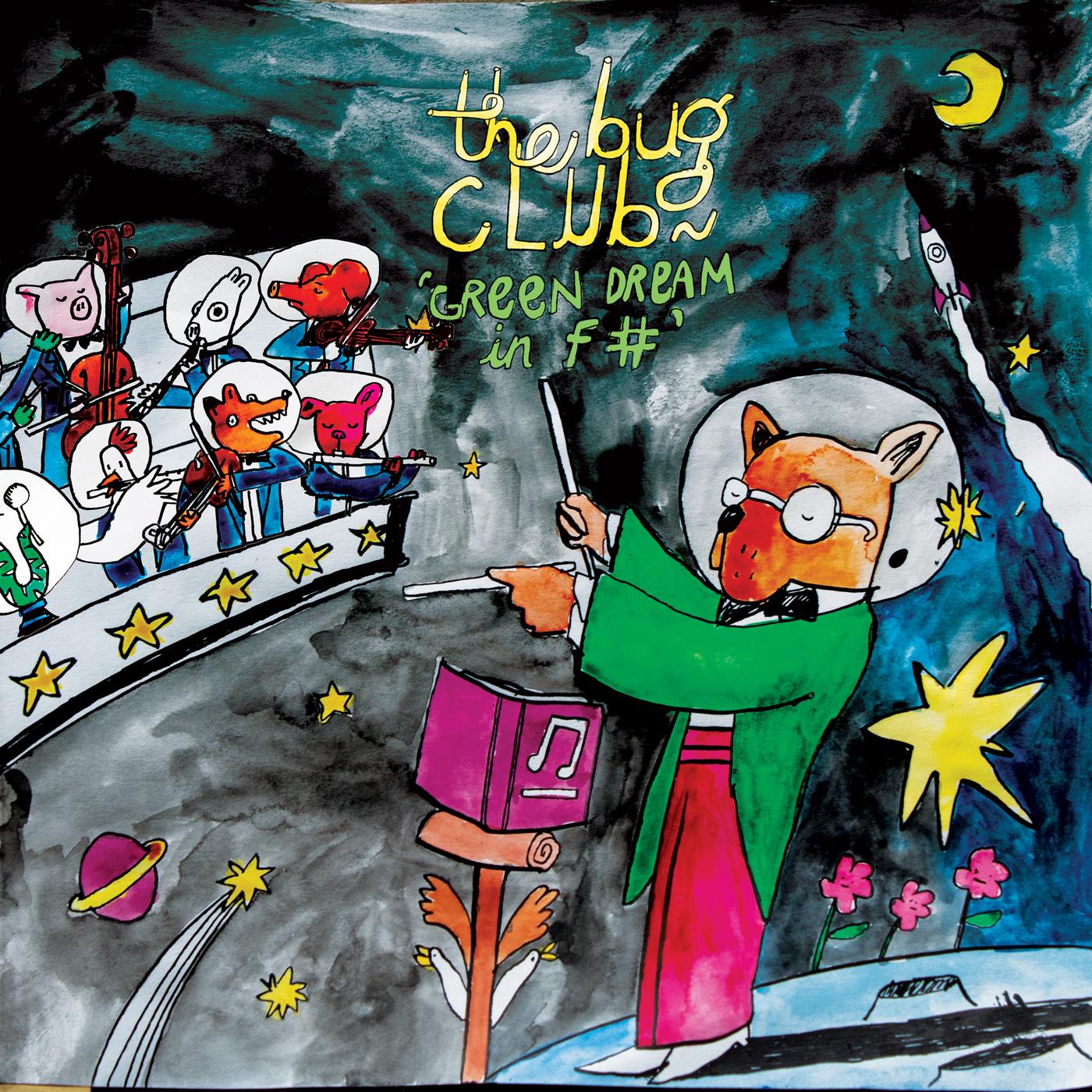 The Bug Club - Green Dream In F# (ORCHID VINYL) Vinyl LP Orchid Vinyl