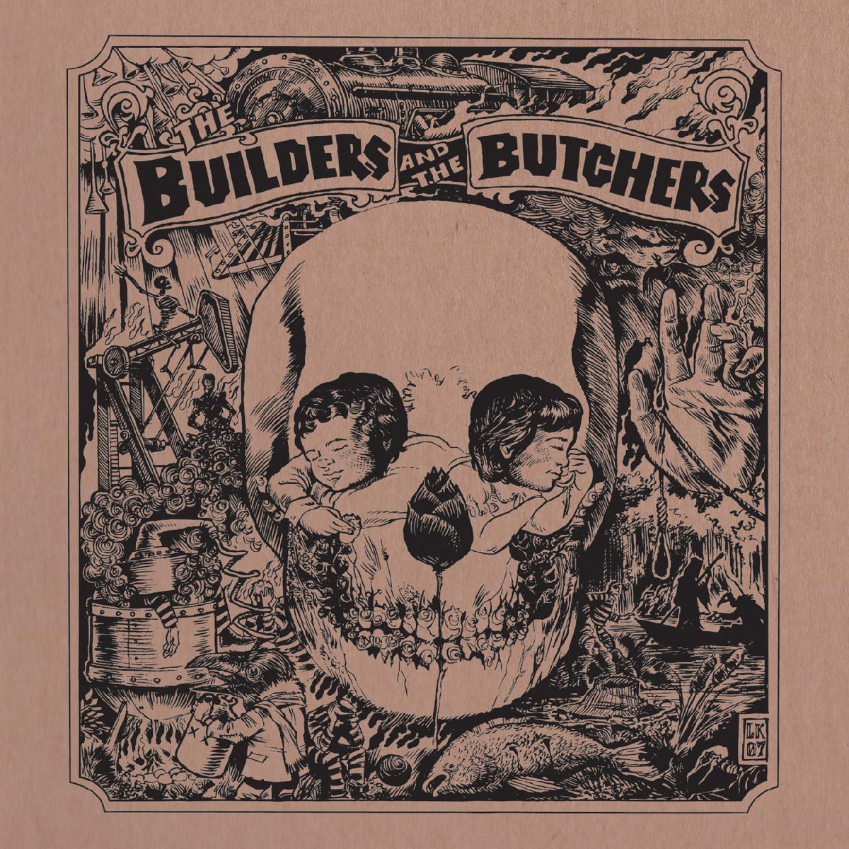 The Builders And The Butchers - The Builders And The Butchers [Silver Vinyl] Vinyl