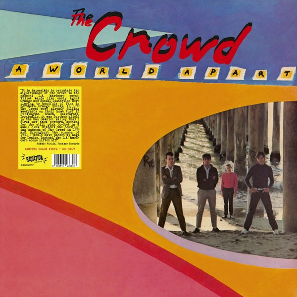 The Crowd - A World Apart (Color Vinyl) Vinyl LP