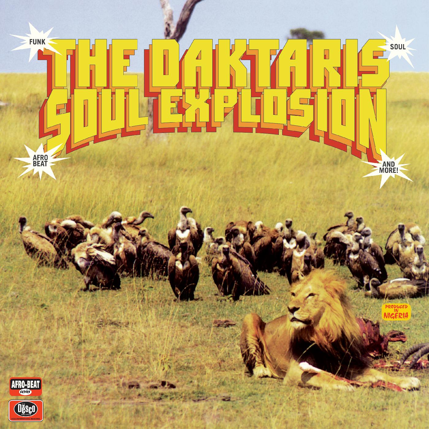 The Daktaris - Soul Explosion Vinyl LP w/ DL