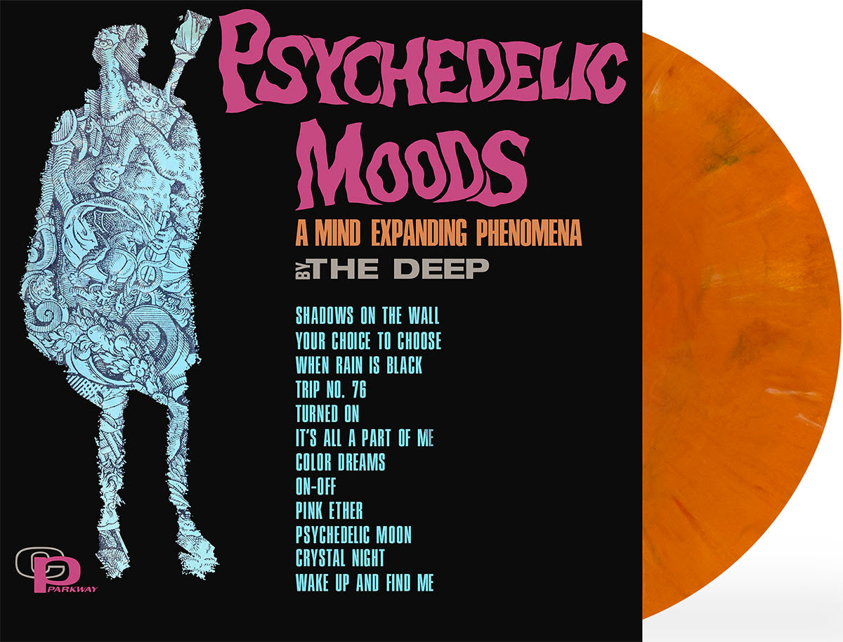 The Deep - Psychedelic Moods (Indie Exclusive) [Eco-Mix Orange Vinyl] Vinyl