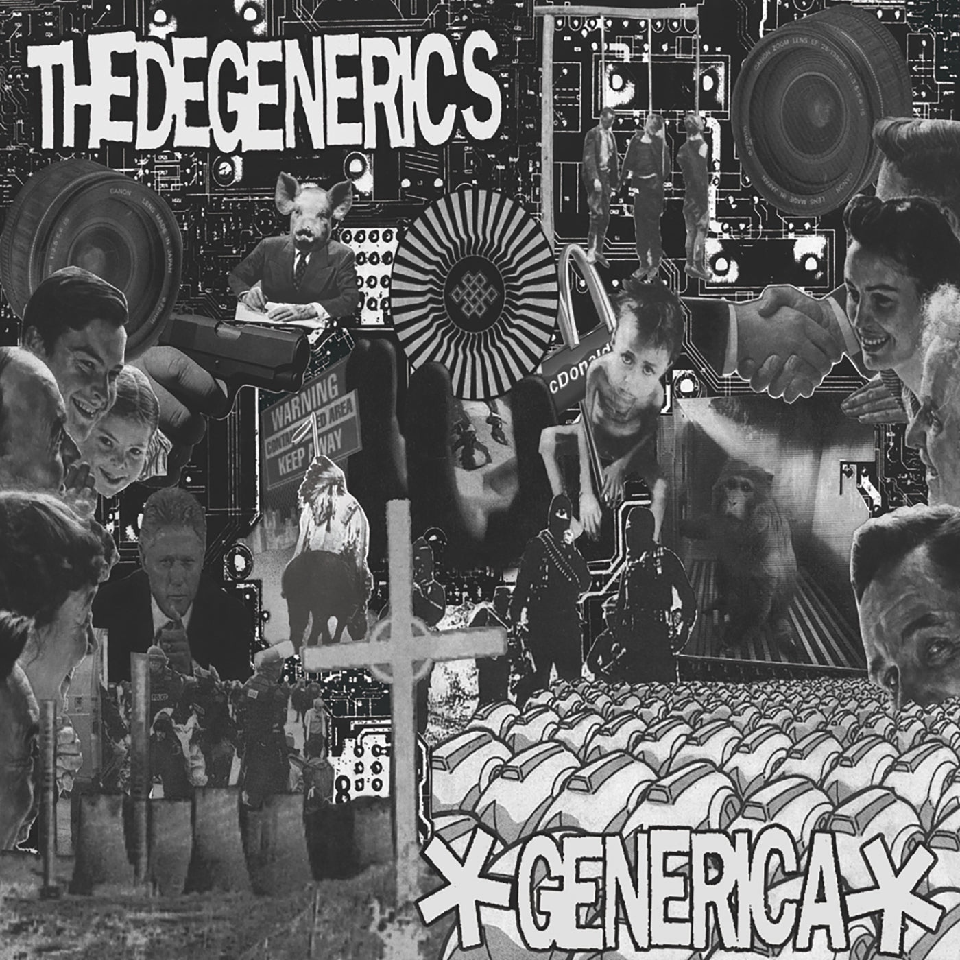 The Degenerics - Generica Vinyl LP Gatefold w/ bonus 7"