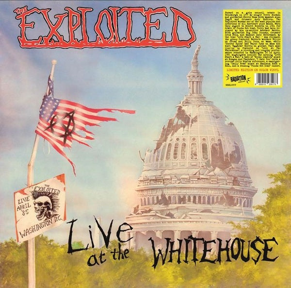The Exploited - Live At The Whitehouse (Splatter Vinyl) Vinyl LP