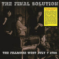 THE FINAL SOLUTION - The Fillmore West July 7 1966 Vinyl LP