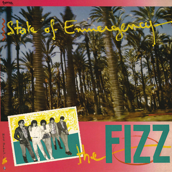 THE FIZZ - State Of Emmergency Vinyl LP