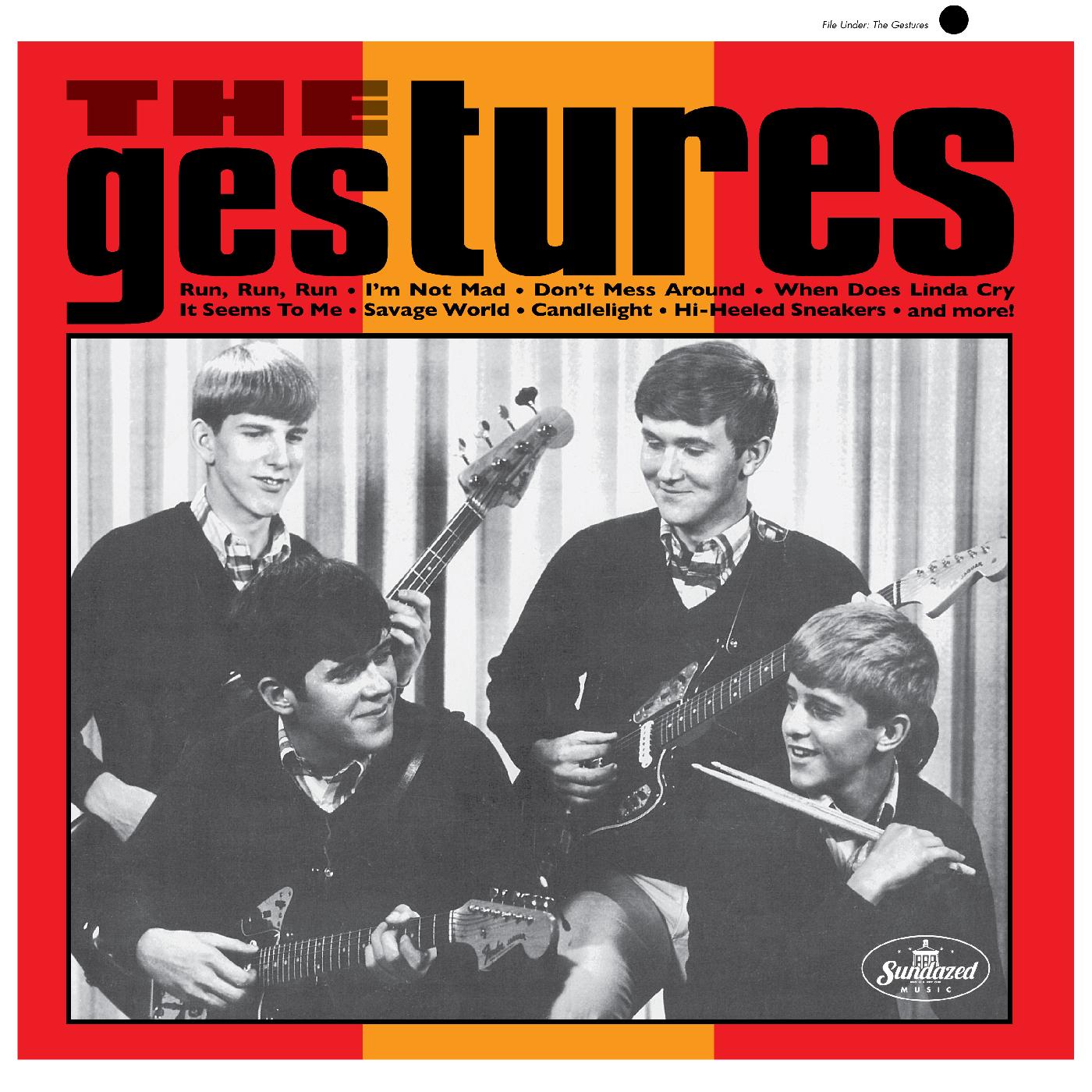 The Gestures - The Gestures (ORANGE VINYL) Vinyl LP Orange Vinyl
