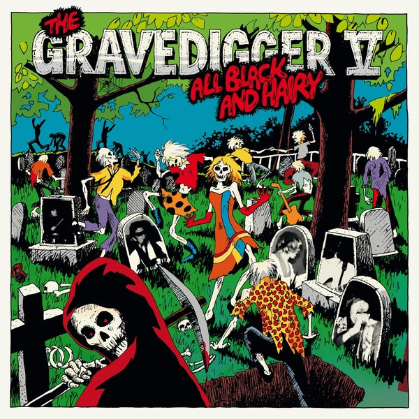 The Gravedigger V - All Black And Hairy Vinyl LP