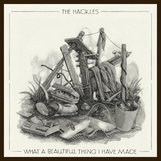 The Hackles - What a beautiful thing i have made (SILVER VINYL) Vinyl LP Silver Vinyl w/ 12x12 Insert On Yardstick