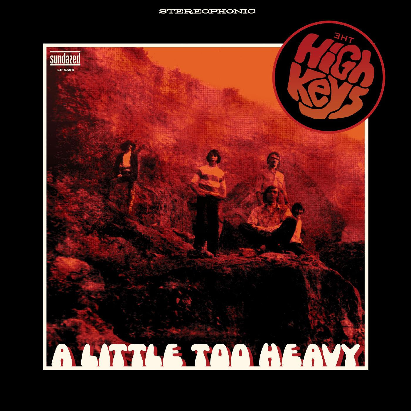 The High Keys - A Little Too Heavy (ORANGE VINYL) Vinyl LP, Orange Color Vinyl